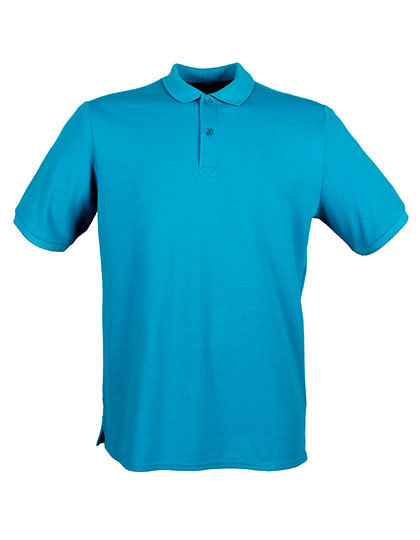 W101 Henbury Poloshirt aus mikrofeinem Baumwoll-Piqué