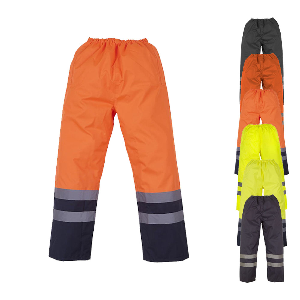 YK461 YOKO Hi-Vis hochsichtbare wasserdichte Überziehhose